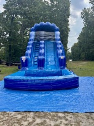 Blue20Marble20Water20Slide202 1723960732 18 Ft Blue Marble Water Slide w Pool