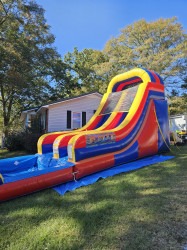 1620ft20Slide 1730053901 16 Ft Arch Water Slide w Pool