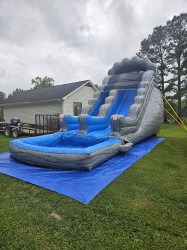 Wave20Gray20Marble202 1747851606 18 Ft Wave Gray Marble Water Slide w Pool